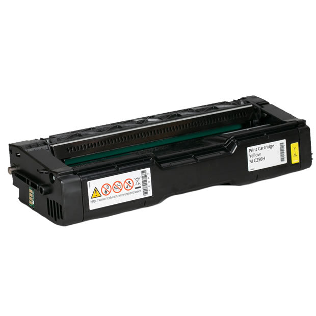 Compatible Ricoh 408339 High Yield Yellow Toner Cartridge