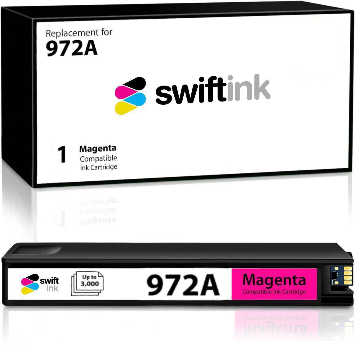 Compatible Magenta Ink Cartridge for L0R89AN / HP 972A