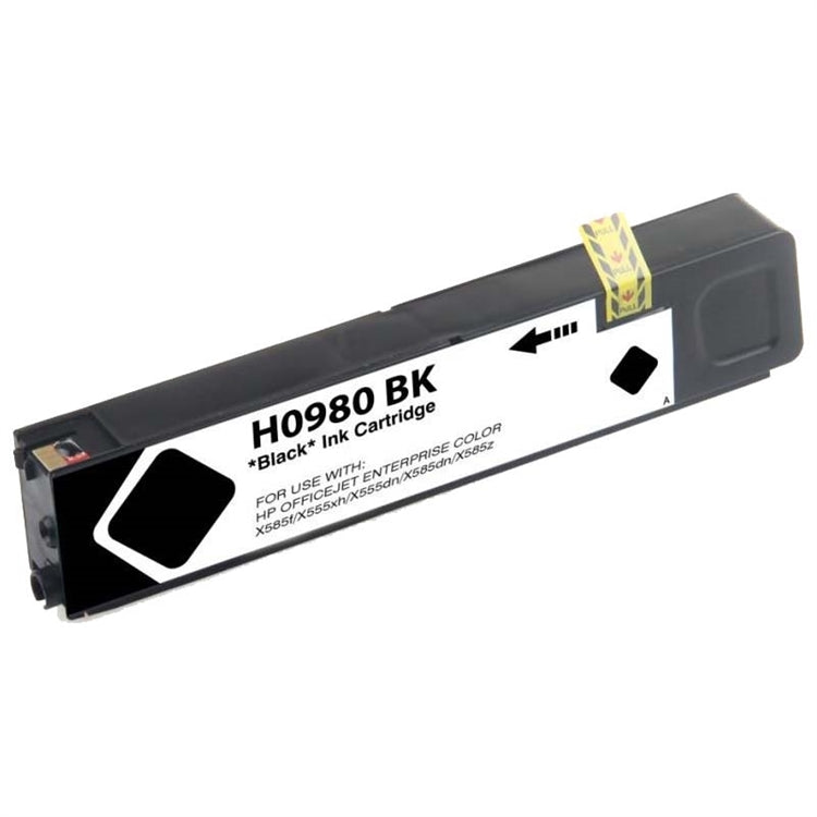Remanufactured Replacement Black Ink Cartridge for D8J10A / HP 980