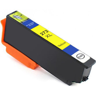 Remanufactured Epson T273XL420 273XL High Yield Yellow Ink Cartridge