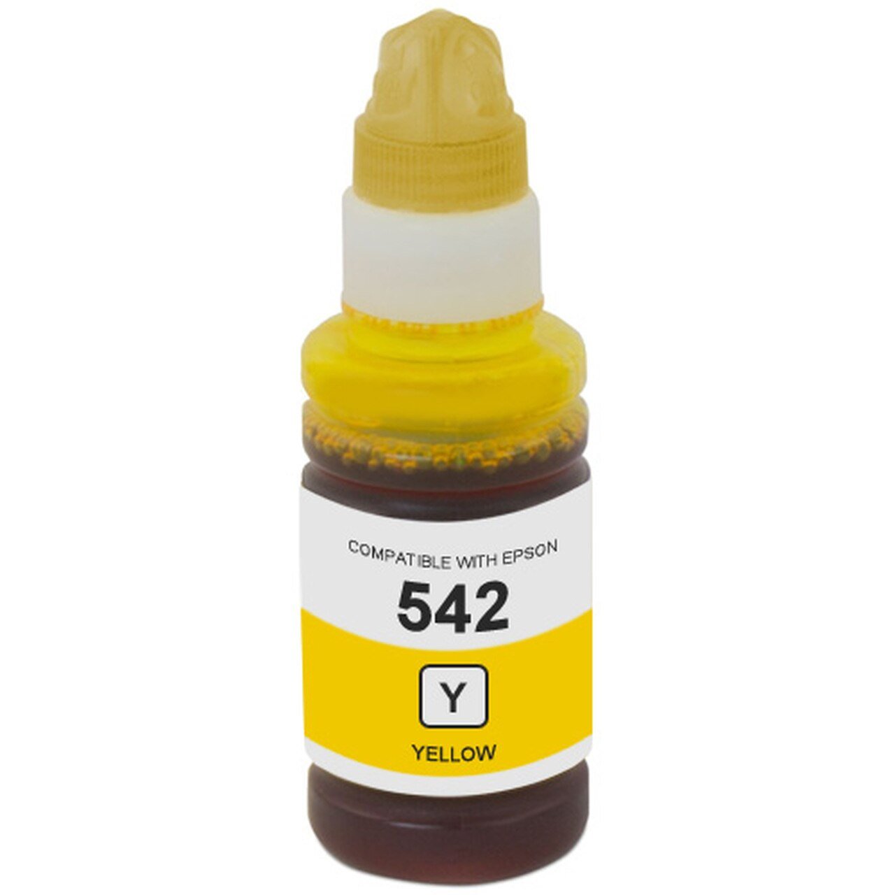Compatible Epson 542 (T542420) Yellow Ink Bottle (70 mL)