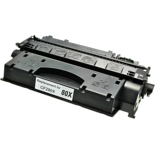 Compatible Hewlett Packard CF280X (80X) High Yield Black Laser Toner Cartridge