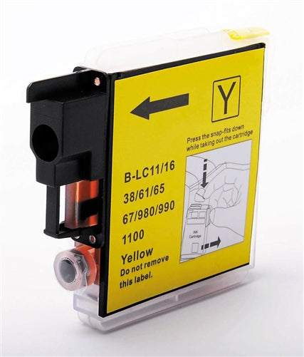 Compatible Brother LC61Y Yellow Ink Cartridge
