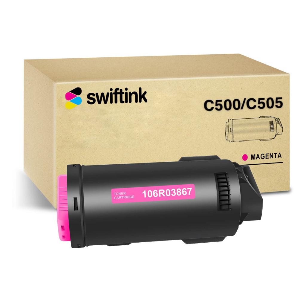 Compatible Xerox VersaLink C500, C505 Magenta Extra High-Yield Toner Cartridge (106R03867)