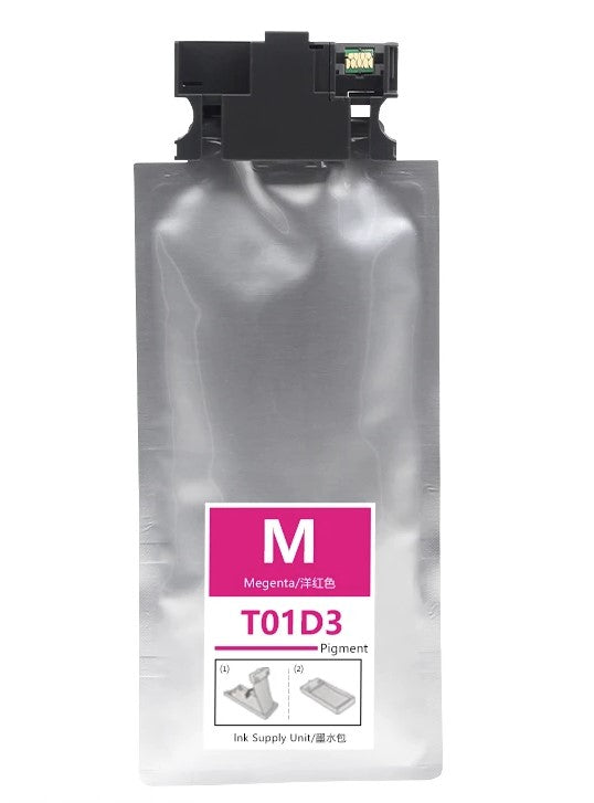 Compatible Epson T01D3 (T01D300) Magenta High-Yield Ink Pack - 20,000 Page-Yield