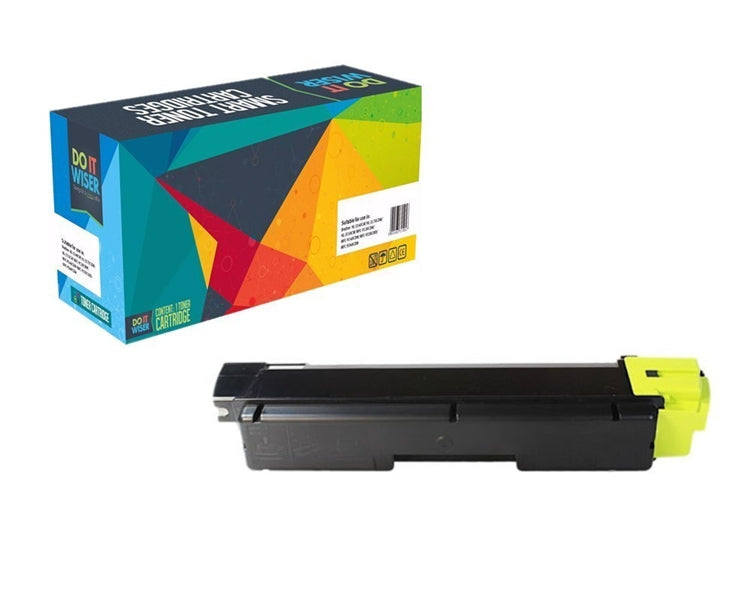 Compatible TK-592Y / 1T02KVAUS0 Yellow Laser Toner Cartridge for Kyocera Mita