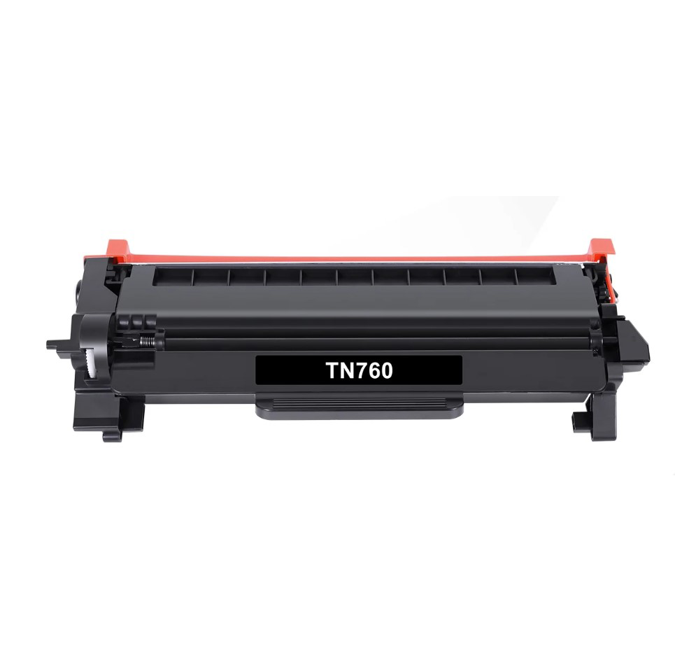 Compatible Brother TN760 High Yield Black Toner Cartridge (3000 Page Yield)