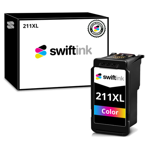Remanufactured Canon CL-211XL High Yield Color Ink Cartridge