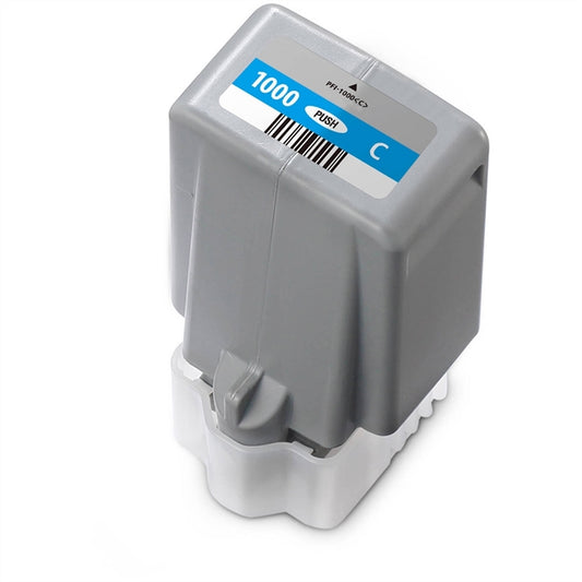 Compatible Canon PFI-1000C 0547C002 Cyan Ink Cartridge