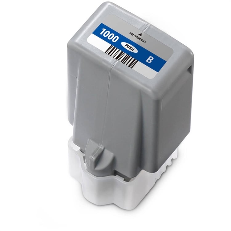 Compatible Canon PFI-1000B 0555C002 Blue Ink Cartridge