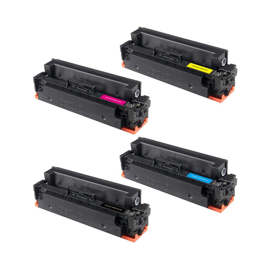 Compatible Canon 046H (Black, Cyan, Magenta, Yellow) Set of 4 High Yield Toners