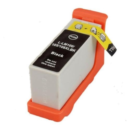 Compatible Replacement for Lexmark 14N1068 / 100XL High Yield Black Ink Cartridge