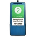 Remanufactured Lexmark 18C0190 (#2) Color Inkjet Cartridge