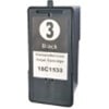 Remanufactured Lexmark 18C1530 (#3) Black Inkjet Cartridge