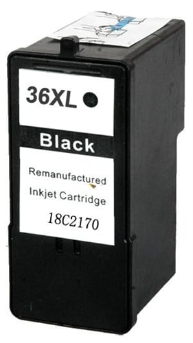 Remanufactured Lexmark 18C2170 (#36XL) Black Inkjet Cartridge