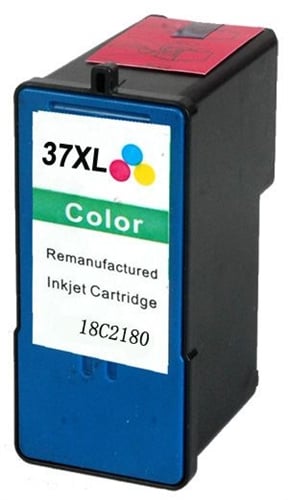Remanufactured Lexmark 18C2180 (#37XL) Color Inkjet Cartridge