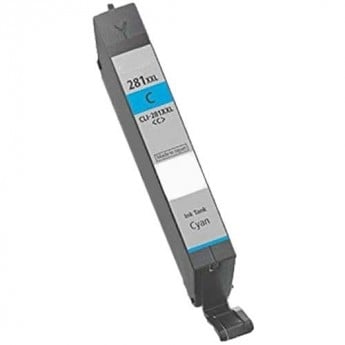Compatible Canon 281XXL (1980C001) Cyan Super High Yield Ink Cartridge