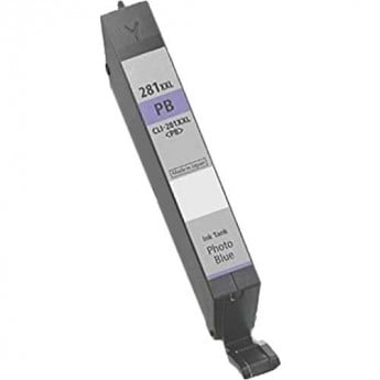 Compatible Canon 281XXL (1984C001) Photo Blue Super High Yield Ink Cartridge