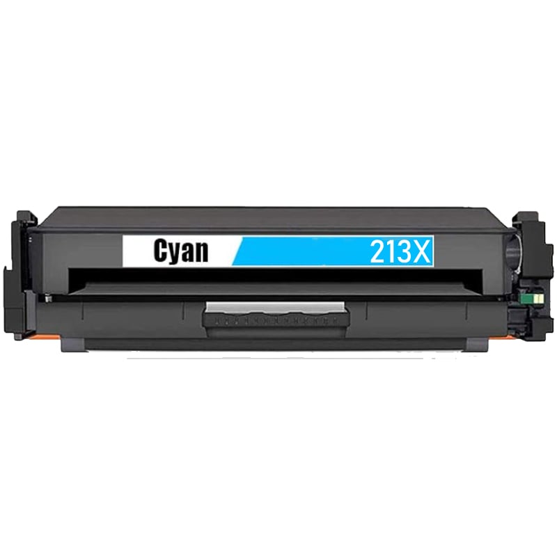 Compatible HP W2131X (HP 213X) High Yield Cyan Toner Cartridge (6000 Page Yield)