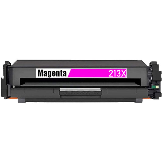 Compatible HP W2133X (HP 213X) High Yield Magenta Toner Cartridge (6000 Page Yield)