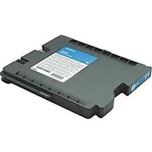 Compatible Ricoh 405537 (GC 21CH) High-Yield Cyan Ink Cartridge W/ Chip