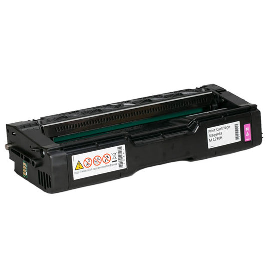Compatible Ricoh 408338 High Yield Magenta Toner Cartridge