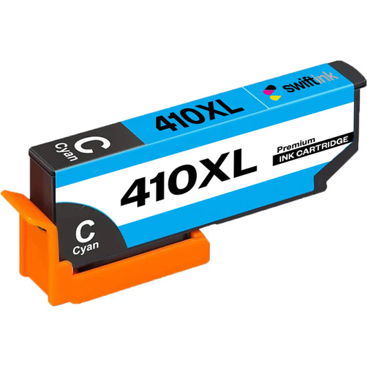 Remanufactured Epson T410XL220 410XL High Yield Cyan Ink Cartridge