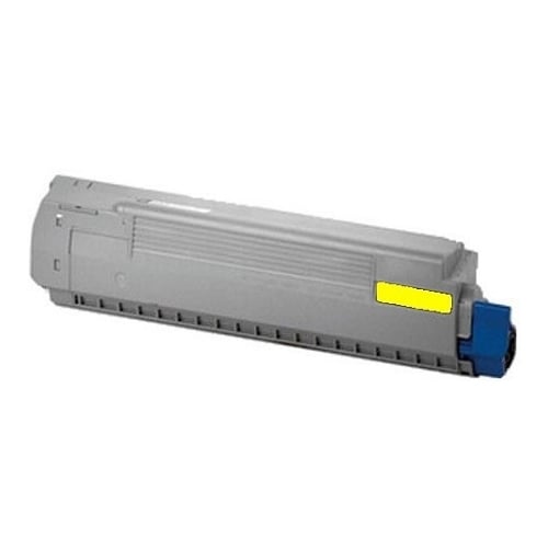 Compatible 44844509 Yellow Laser Toner Cartridge (10k) for the Okidata C831 Printer
