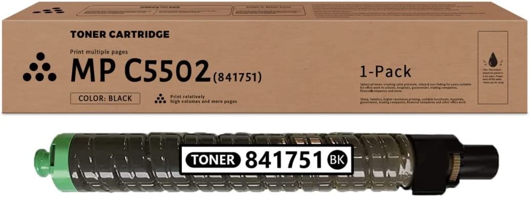 Compatible Black Toner Cartridge for Ricoh 841679 (841751)