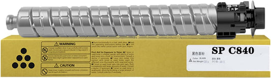 Compatible Ricoh SP C840A (821255) Toner Cartridge, Black 43K Yield