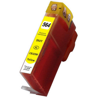 Compatible HP 564XL Yellow High Yield Ink Cartridge CB325WN