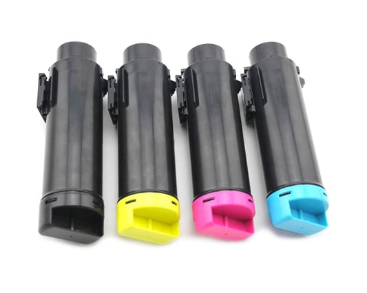 Compatible Set of 4 (Black, Cyan, Magenta, Yellow) Toners for the Dell Laser H825 and S2825