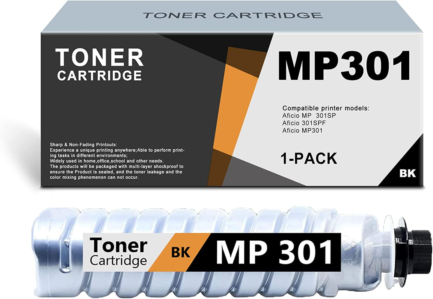 Compatible Black Laser Toner Cartridge for Ricoh 841714 (841767)