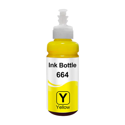 Compatible Epson 664 (T664420) Ultra HY Yellow Ink Bottle