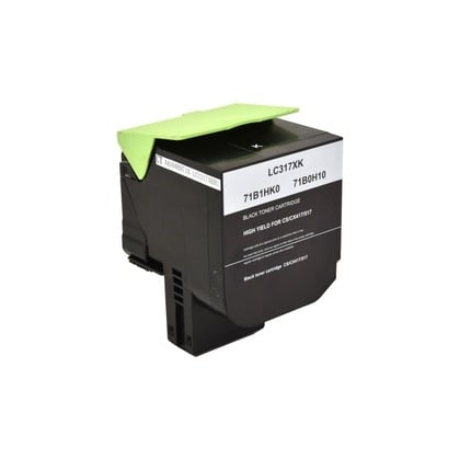 Compatible Lexmark 71B1HK0 High Yield Black Toner Cartridge (6000 Page Yield)