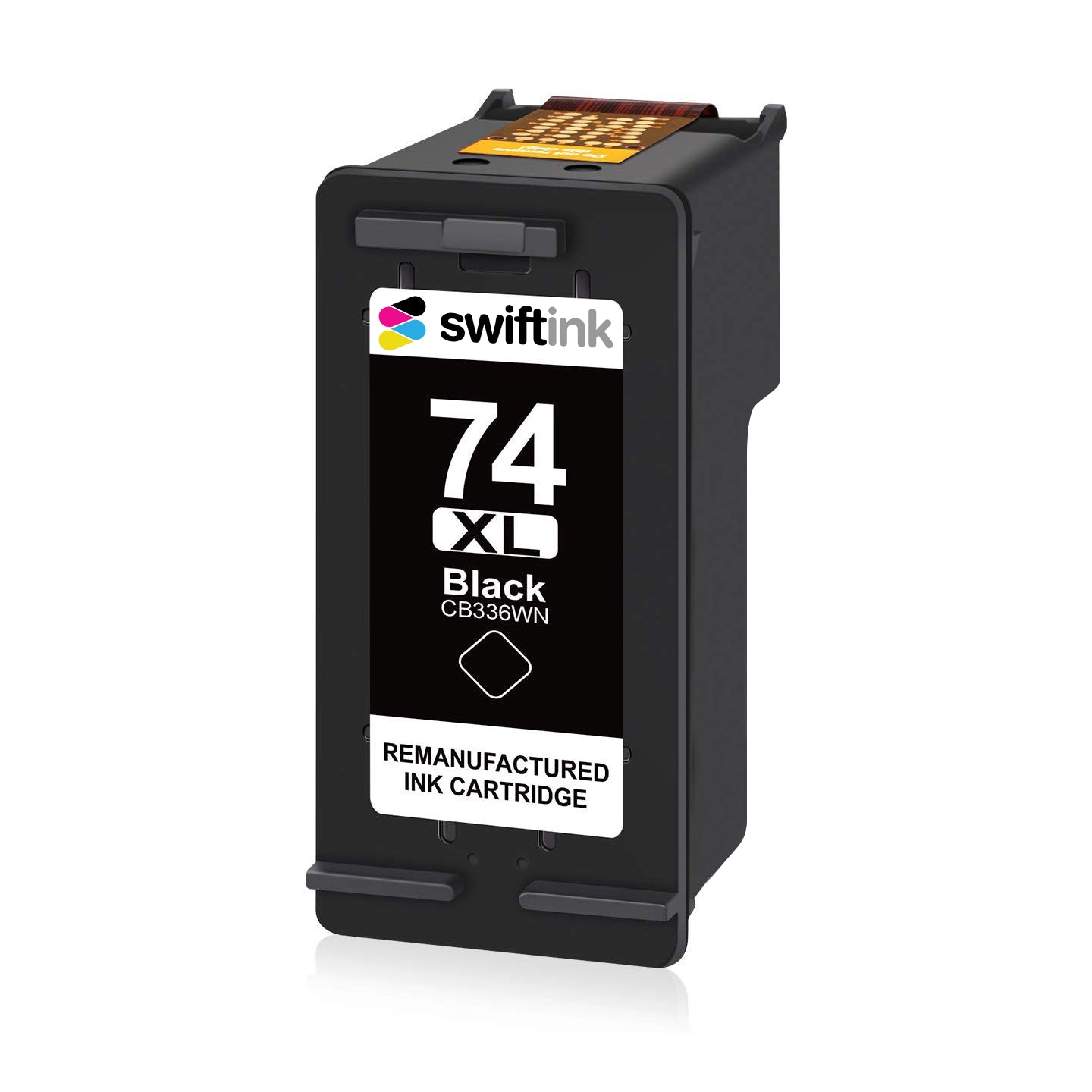 Remanufactured HP High Yield Black Ink Cartridge for CB336WN / HP 74XL
