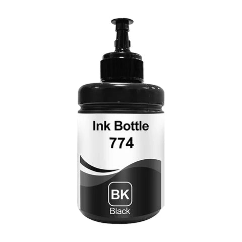 Compatible High Capacity Black Ink Bottle for Epson 774 (T774120)