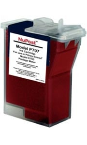 Compatible Replacement for Pitney Bowes 797-0 Fluorescent Red Ink Cartridge for the MailStation K700