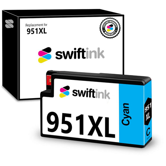 Remanufactured High Yield Cyan Ink Cartridge for CN046AN / HP 951XL