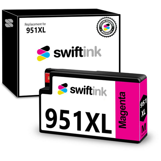 Remanufactured High Yield Magenta Ink Cartridge for CN047AN / HP 951XL