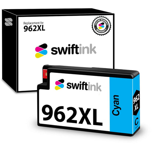 Compatible Replacement High Yield Cyan Ink Cartridge for 3JA00AN / HP 962XL