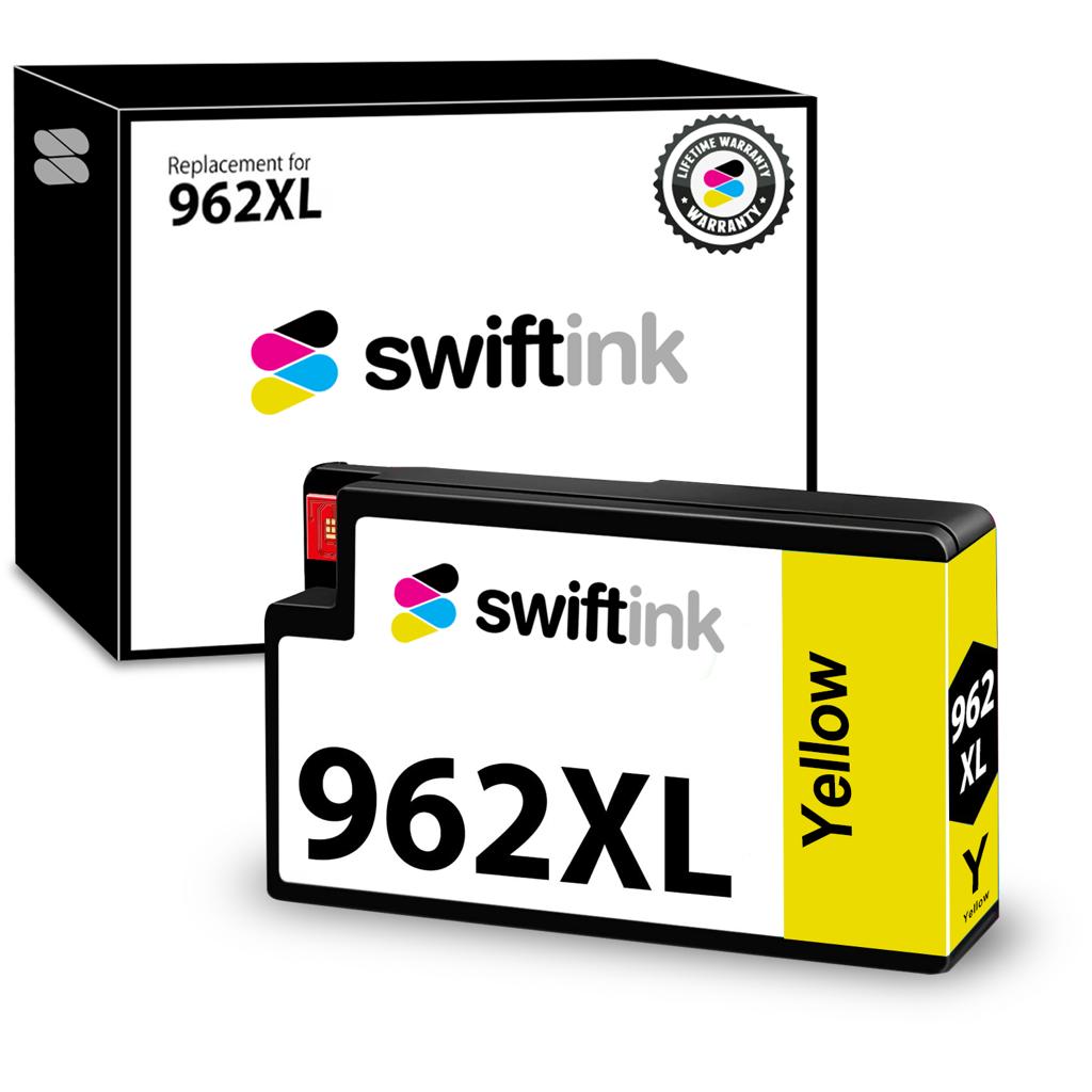 Compatible Replacement High Yield Yellow Ink Cartridge for 3JA02AN / HP 962XL