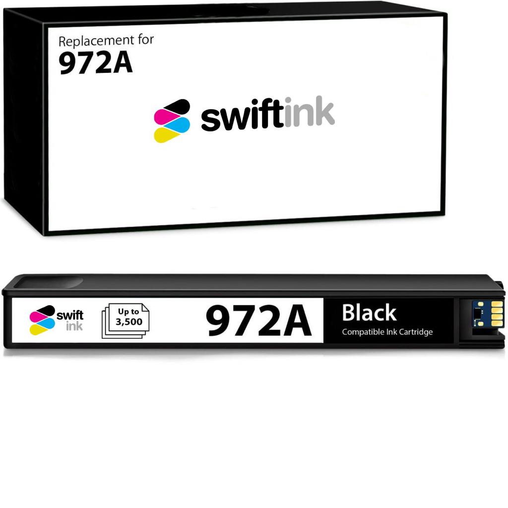 Compatible Black Ink Cartridge for F6T80AN / HP 972A
