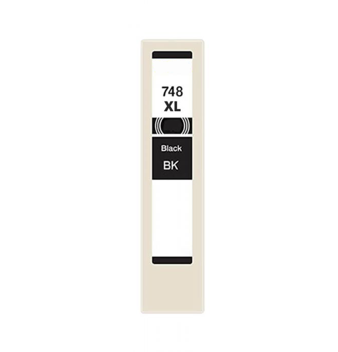 Remanufactured Epson 748XL (T748XL120) Black Ink Cartridge