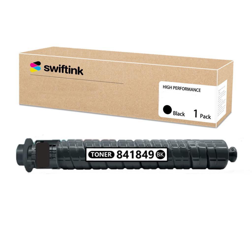 Compatible Ricoh 841849 Black Laser Toner Cartridge is the perfect choice for your Ricoh MP C4503, MP C4504, MP C4504ex, MP C5503, MP C5504exSP, MP C5504SP, MP C6003, MP C6004, and MP C6004ex
