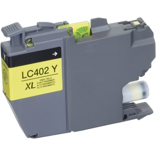 Compatible Brother LC402XLY Yellow High Yield Ink Cartridge