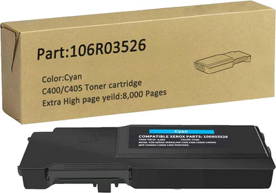 Remanufactured Xerox Versalink C400, C405 Cyan Extra High Yield Toner (106R03526)