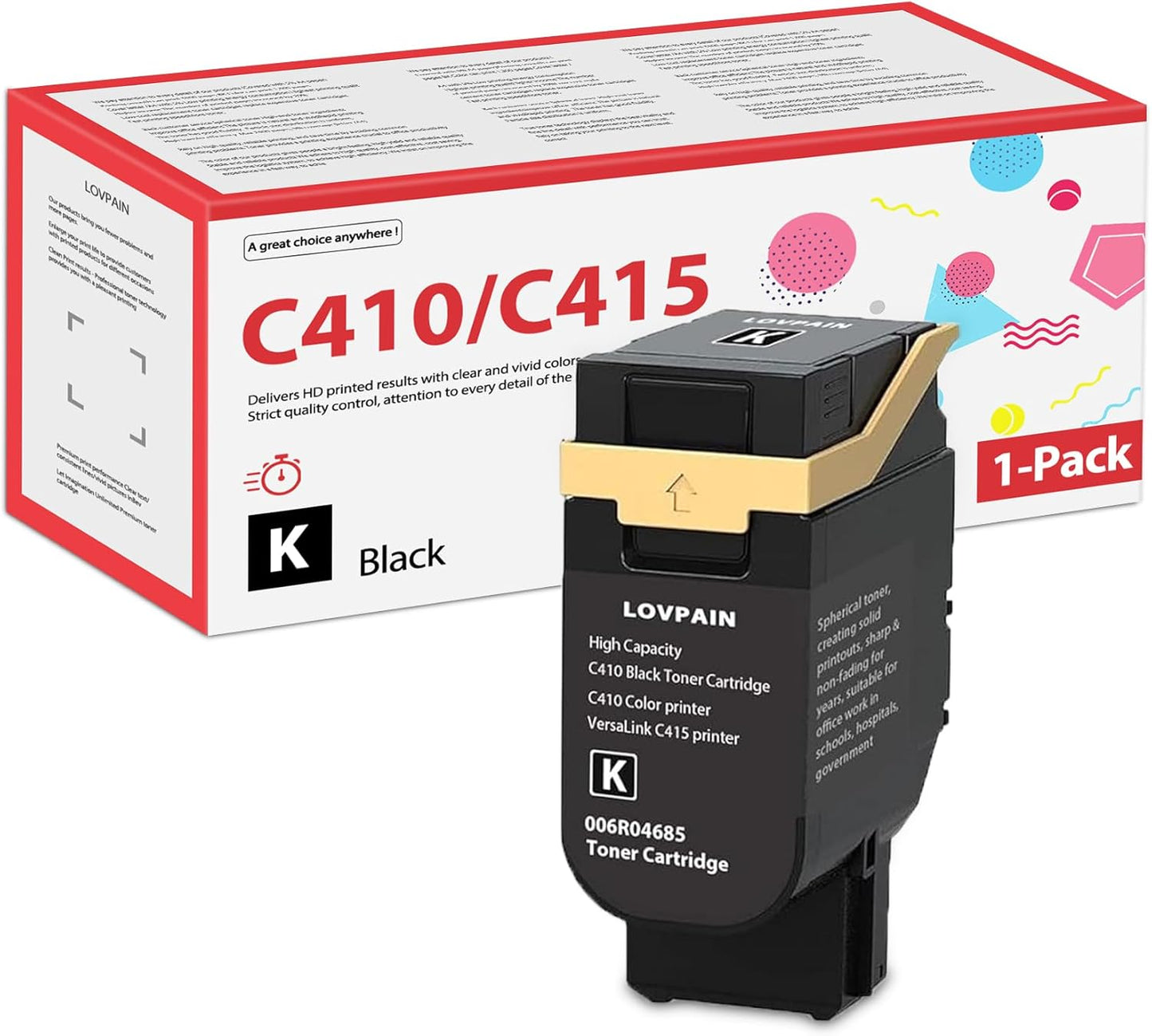 Compatible Xerox C410/VersaLink C415 High Capacity Black Toner Cartridge - 006R04685