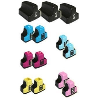 Remanufactured HP 02 Ink Bulk Set of 13