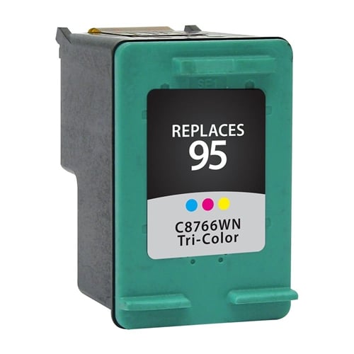 Remanufactured Replacement Tri-Color Ink Cartridge for C8766WN / HP 95